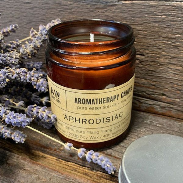 Aromatherapy Candle - Aphrodisiac - Luna Panther