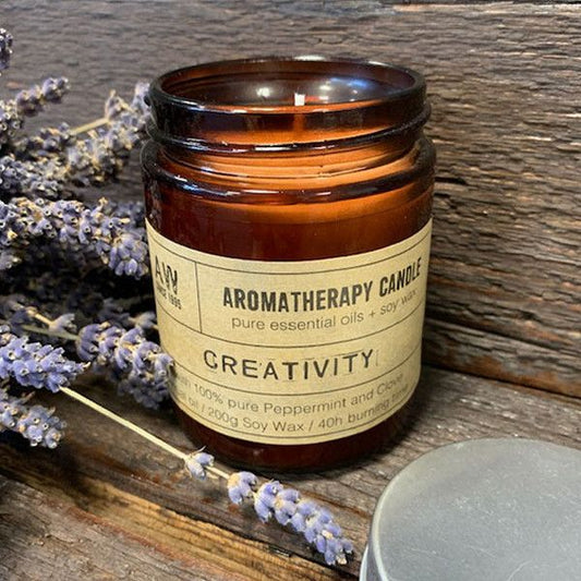 Aromatherapy Candle - Creativity - Luna Panther alternate view