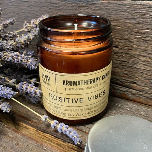 Aromatherapy Candle - Positive Vibes - Luna Panther alternate view