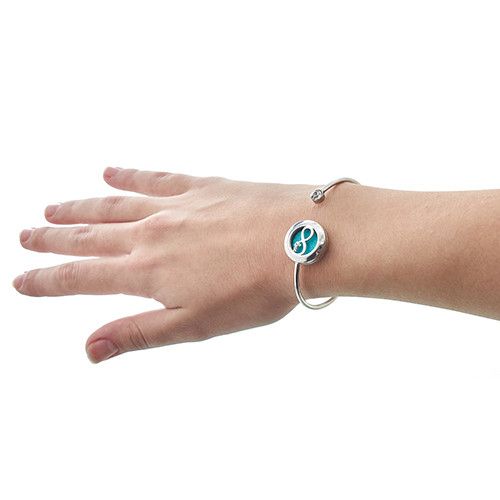 Aromatherapy Jewellery Crystal Bracelet – Dragonfly – 20 mm - Luna Panther