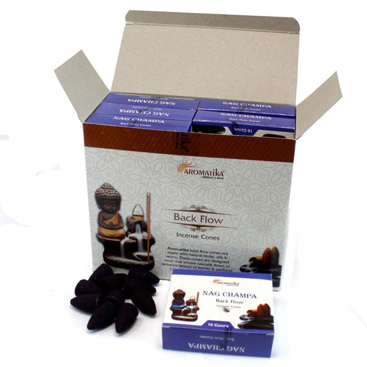 Aromatika Backflow Incense Cones - Lavender - Luna Panther alternate view