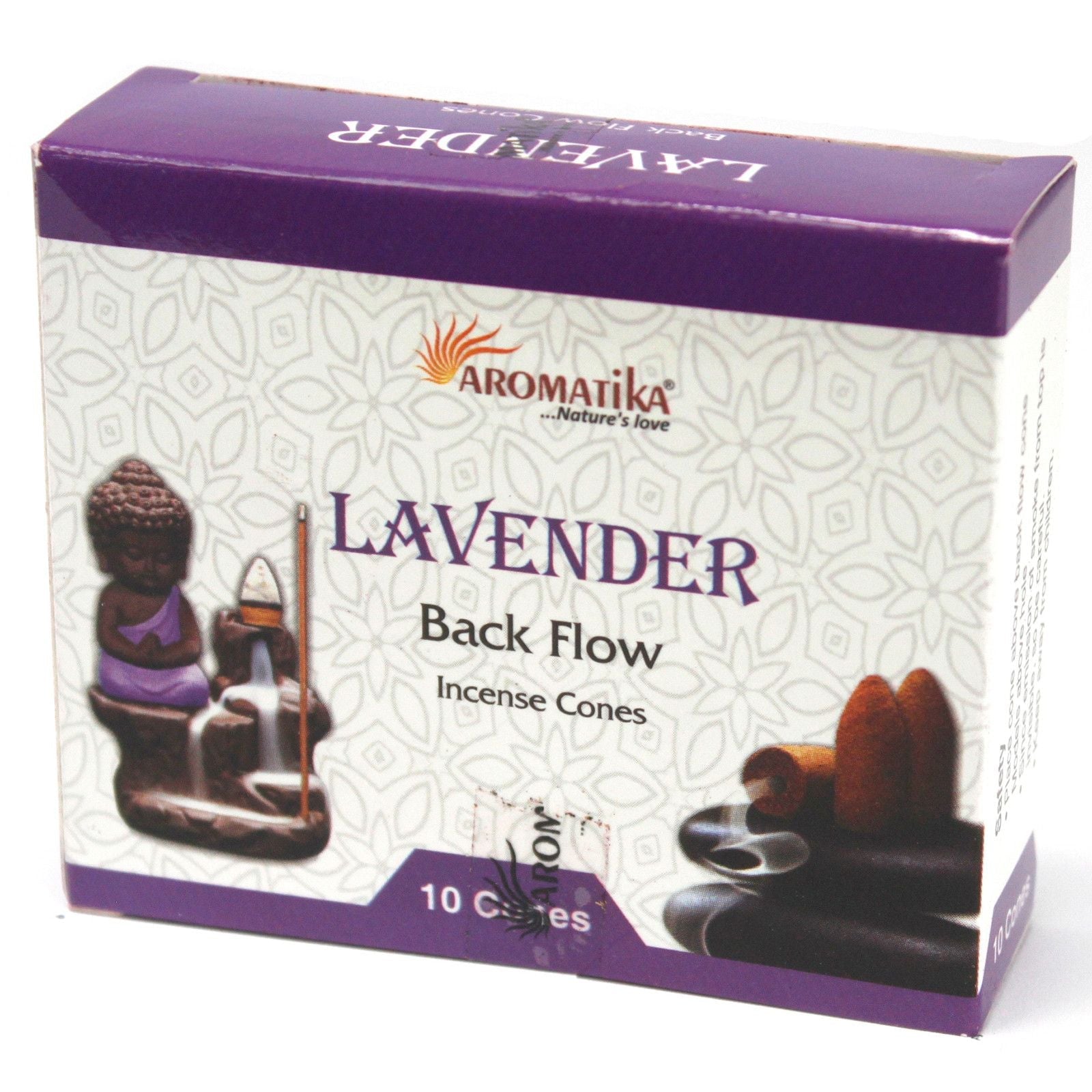 Aromatika Backflow Incense Cones - Lavender - Luna Panther