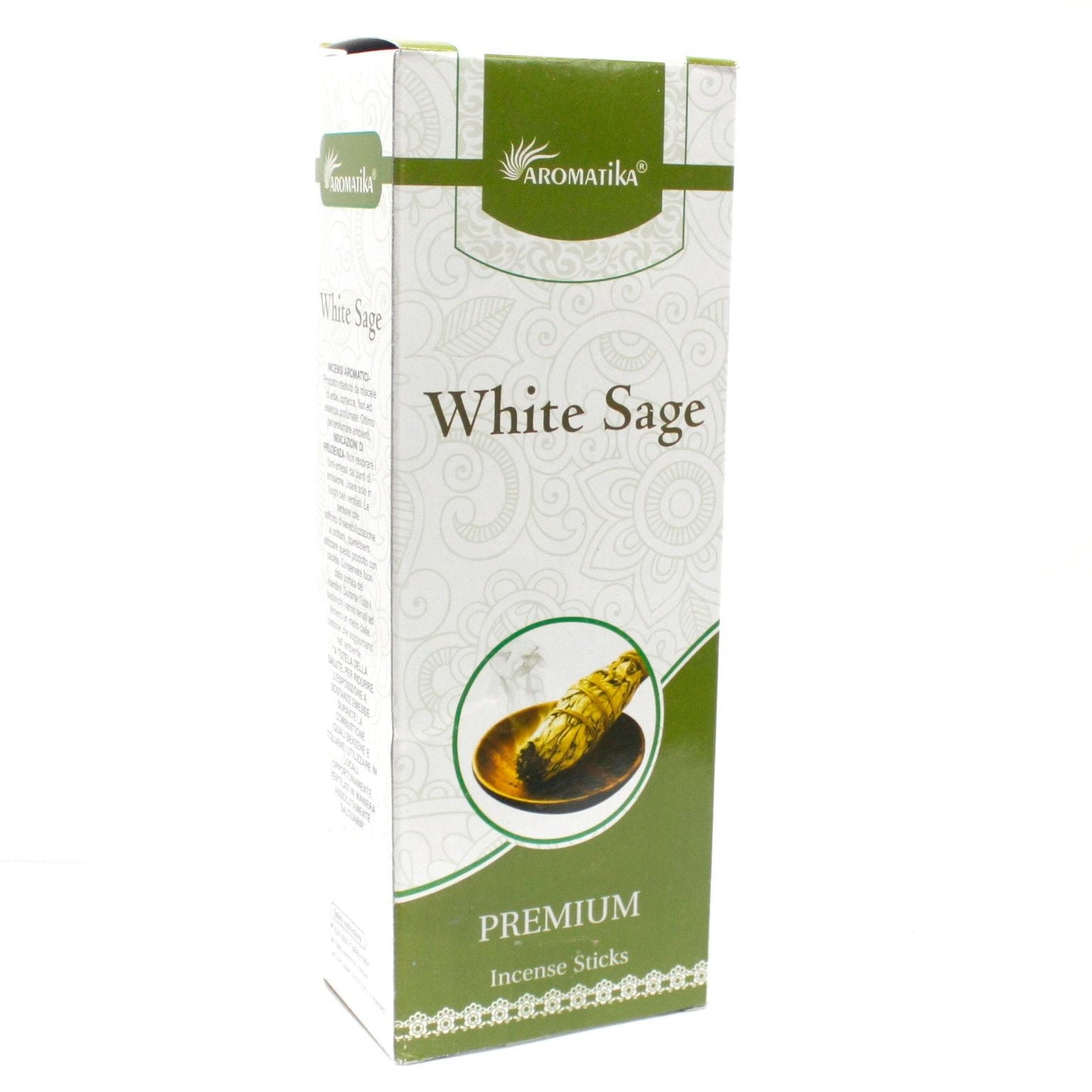 Aromatika Premium Incense - White Sage - Luna Panther