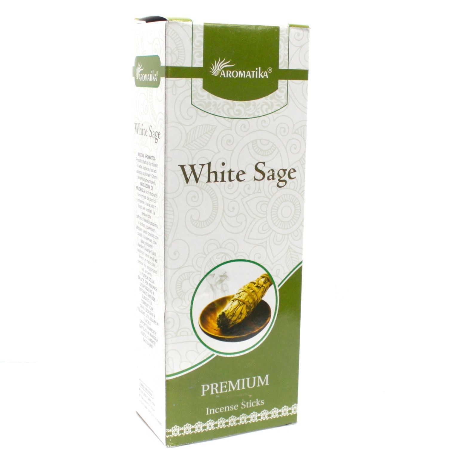 Aromatika Premium Incense - White Sage - Luna Panther