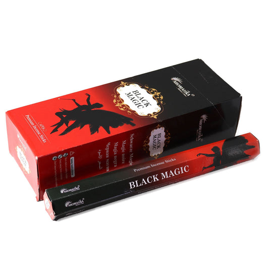 Aromatika Charcoal Free Hex Incense - Black Magic - Luna Panther