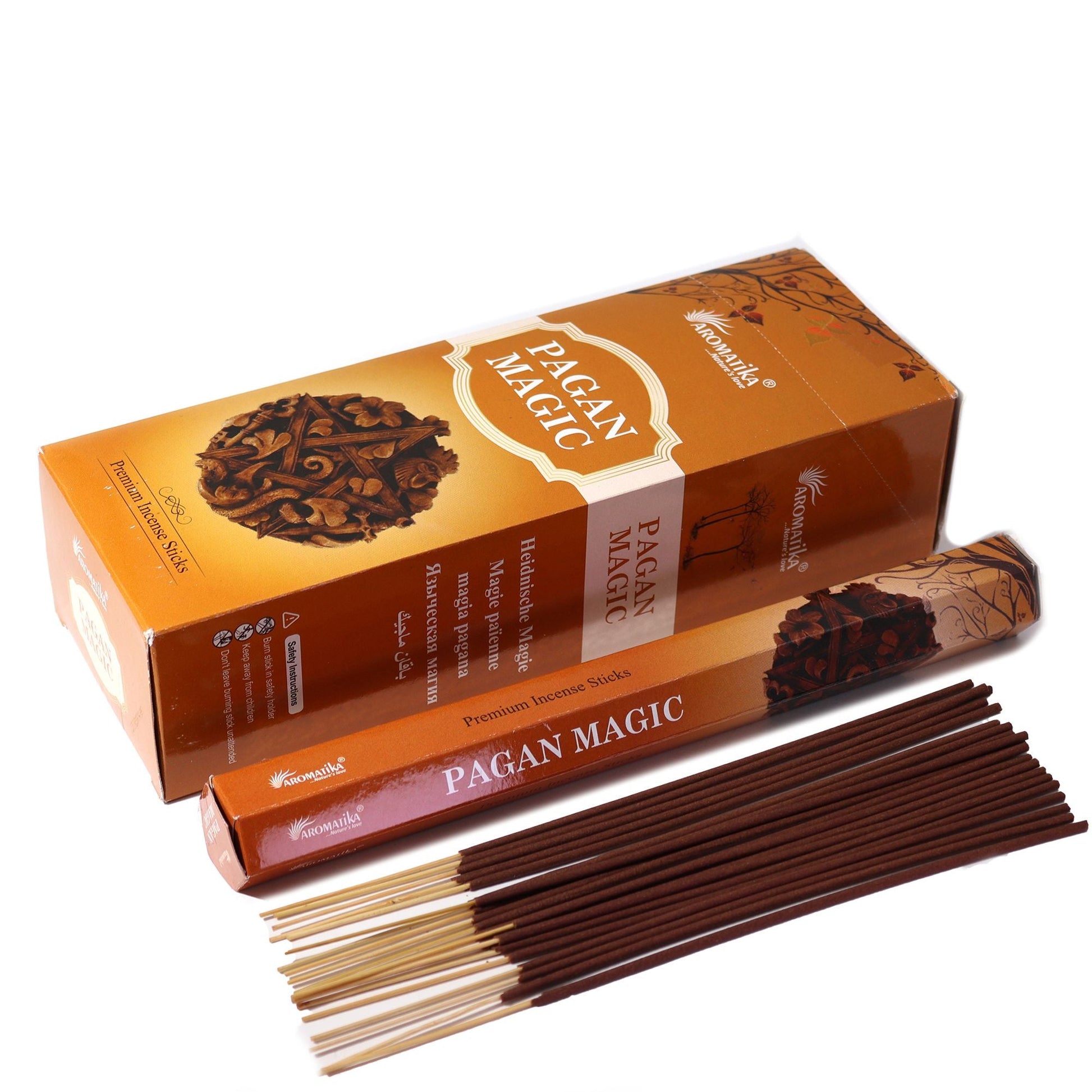 Aromatika Charcoal Free Hex Incense - Pagan Magic - Luna Panther