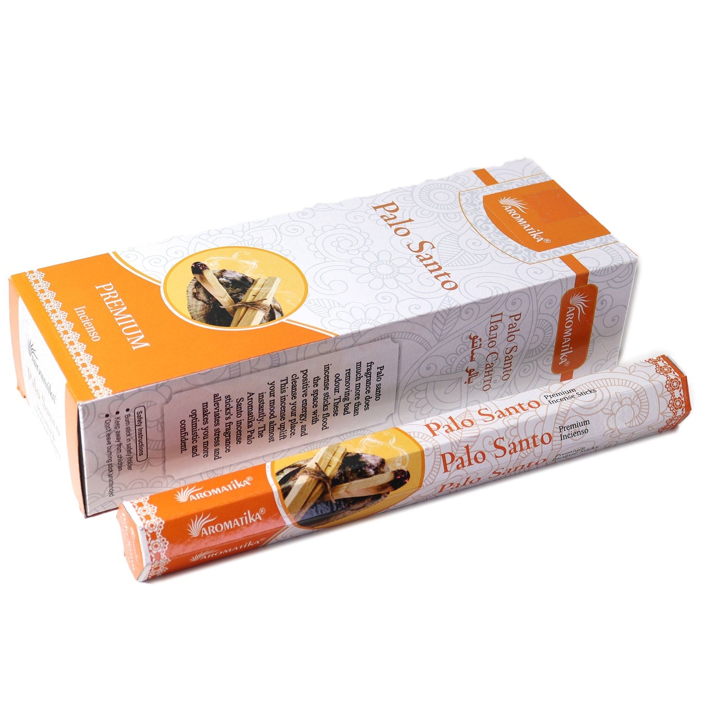 Aromatika Charcoal Free Hex Incense - Palo Santo - Luna Panther