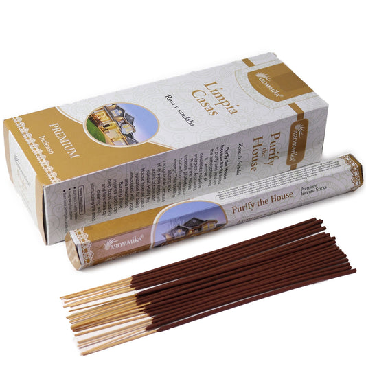 Aromatika Charcoal Free Hex Incense - Purify the House - Luna Panther alternate view