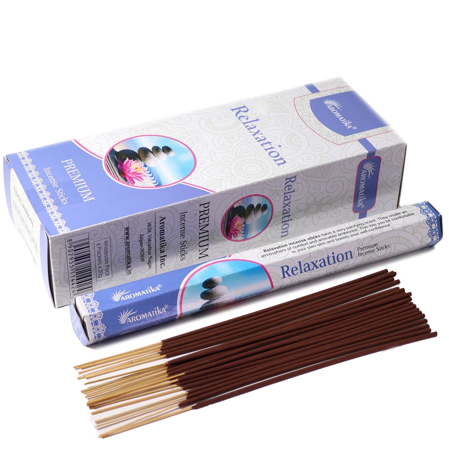 Aromatika Charcoal Free Hex Incense - Relaxation - Luna Panther