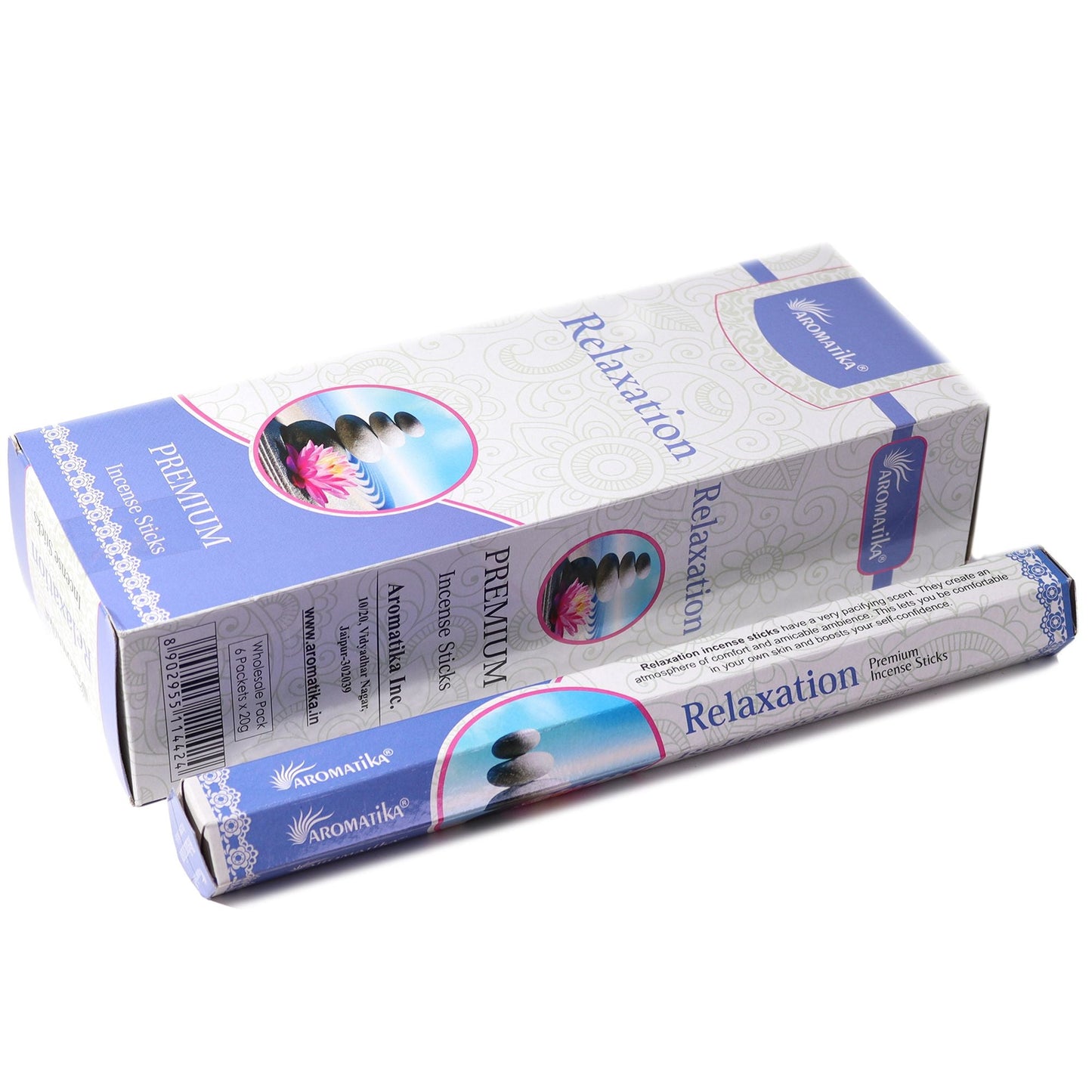 Aromatika Charcoal Free Hex Incense - Relaxation - Luna Panther