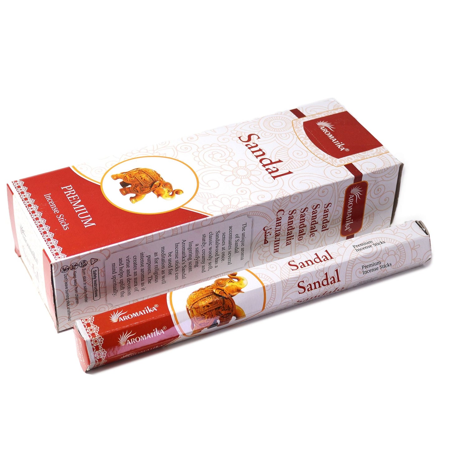 Aromatika Charcoal Free Hex Incense - Sandal - Luna Panther