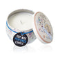 Art Tin Candle - Assorted Design - Friendly Messages - Parma Violet - Luna Panther