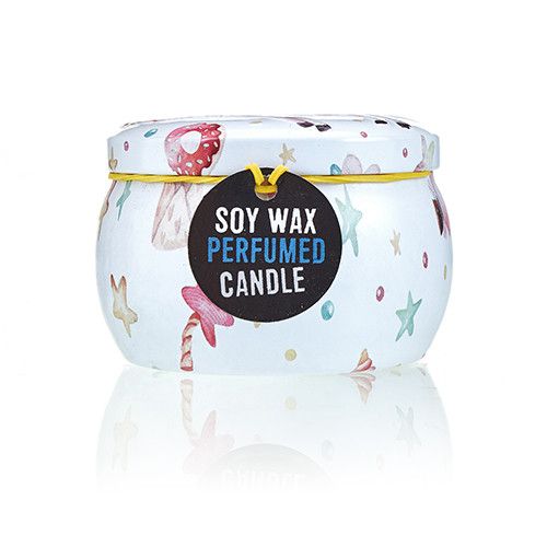 Art Tin Candle - Assorted Design - Unicorns - Moonstone - Luna Panther