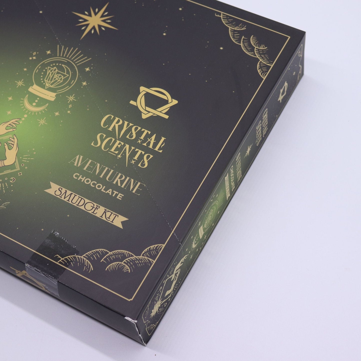 Aventurine Crystal Scents Smudge Incense - Chocolate - Luna Panther