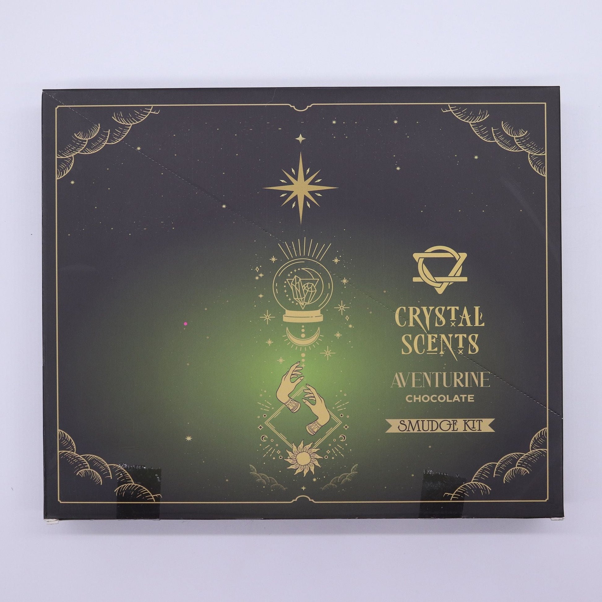 Aventurine Crystal Scents Smudge Incense - Chocolate - Luna Panther