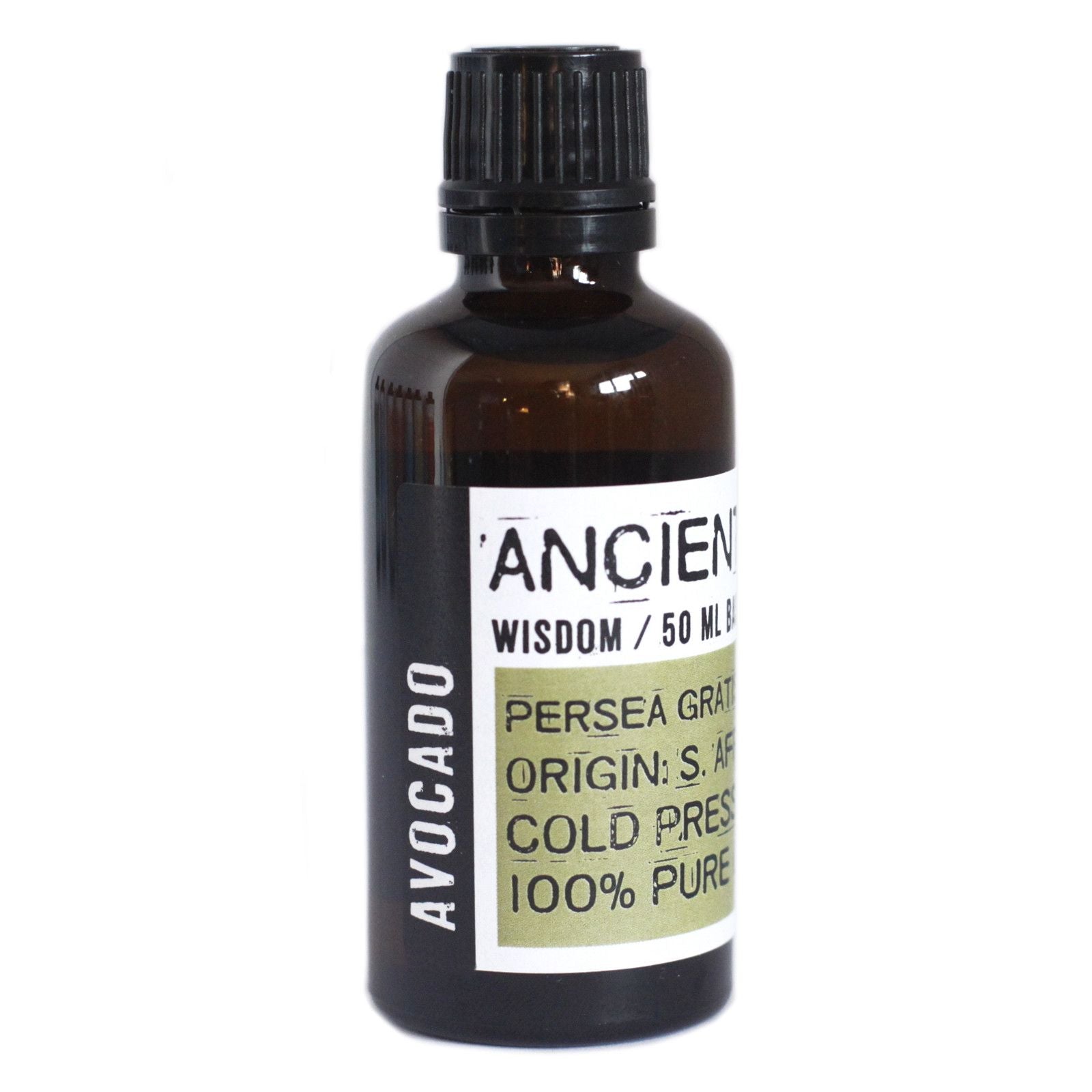 Polished Avocado Oil - 50ml featuring natural patterning and unique variations - Luna Panther