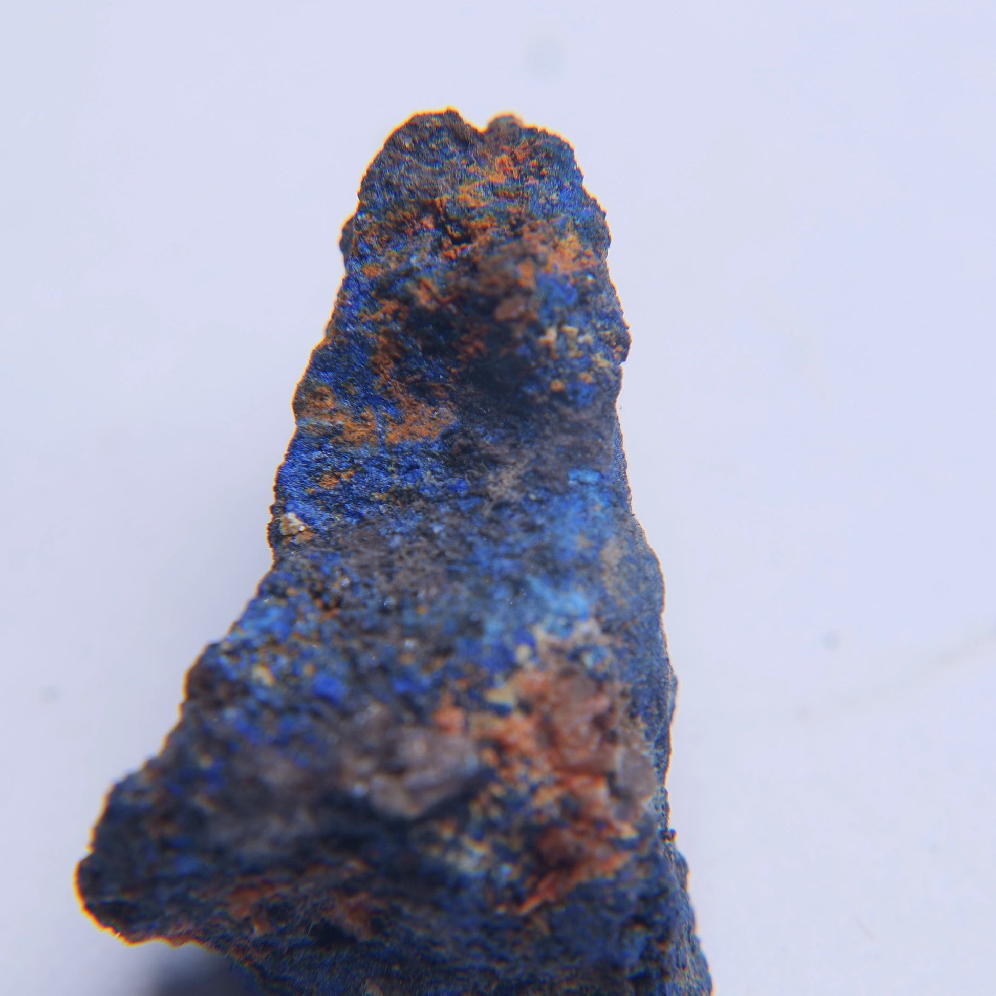 Azurite from Cornwall, England, UK - 3.42g - Specimen 2 — minerals, image 3 of 7.