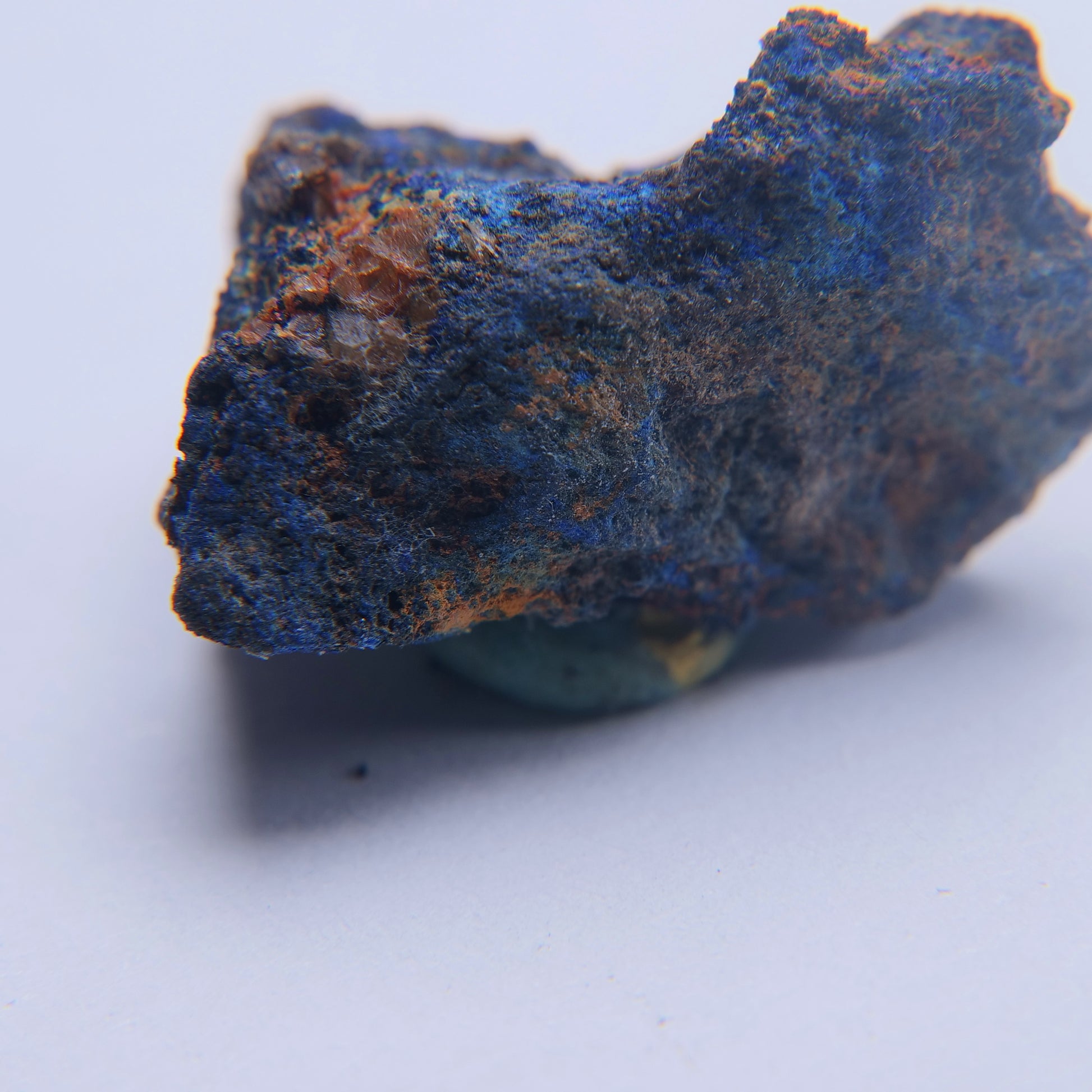 Azurite from Cornwall, England, UK - Thumbnail Specimen 2