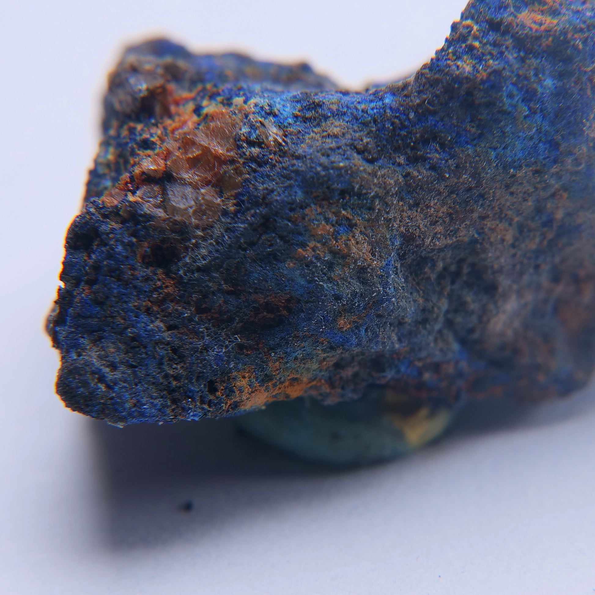 Azurite from Cornwall, England, UK - Thumbnail Specimen 2