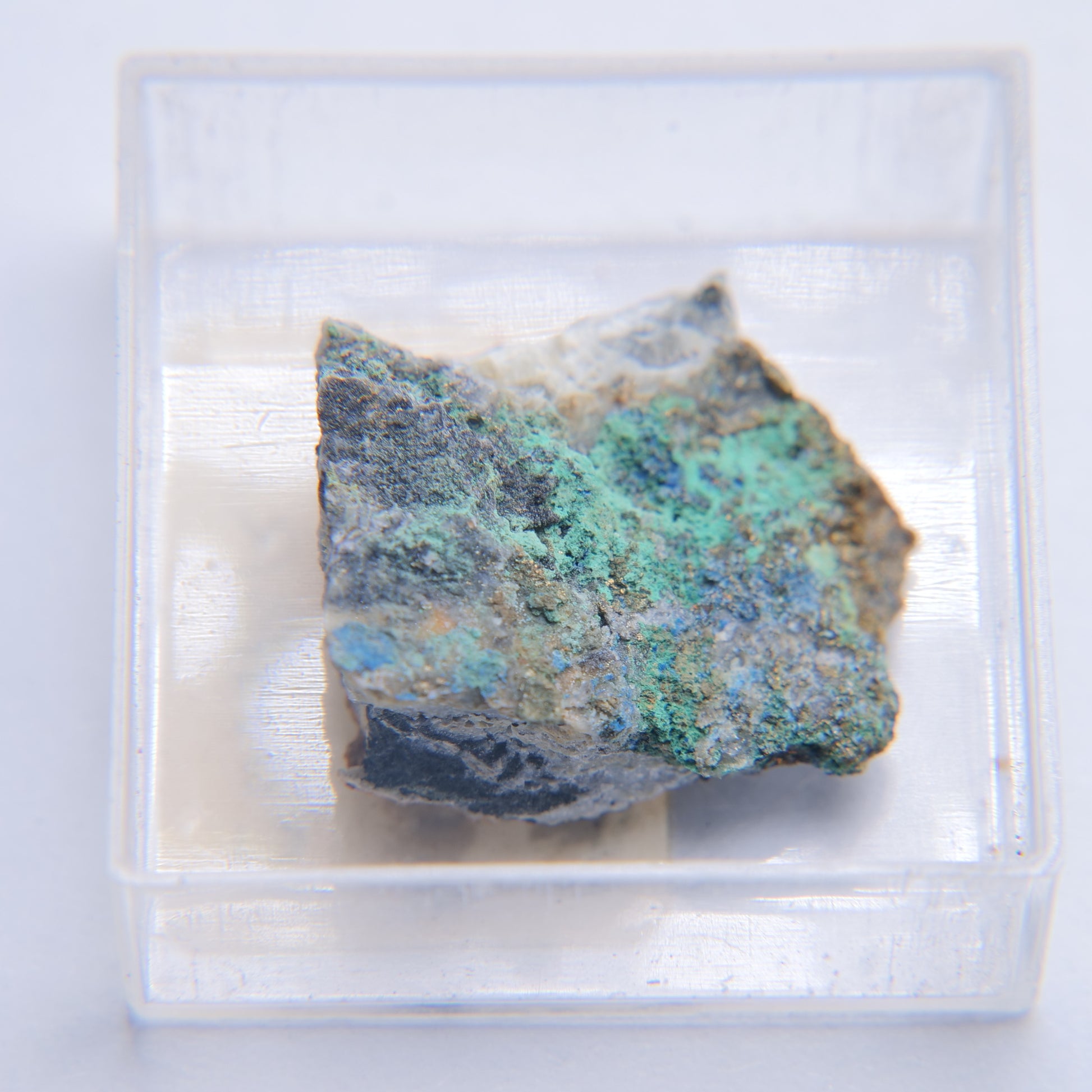 Azurite from Old Sandbed Mine, Caldbeck Fells, Cumbria - 3.6g