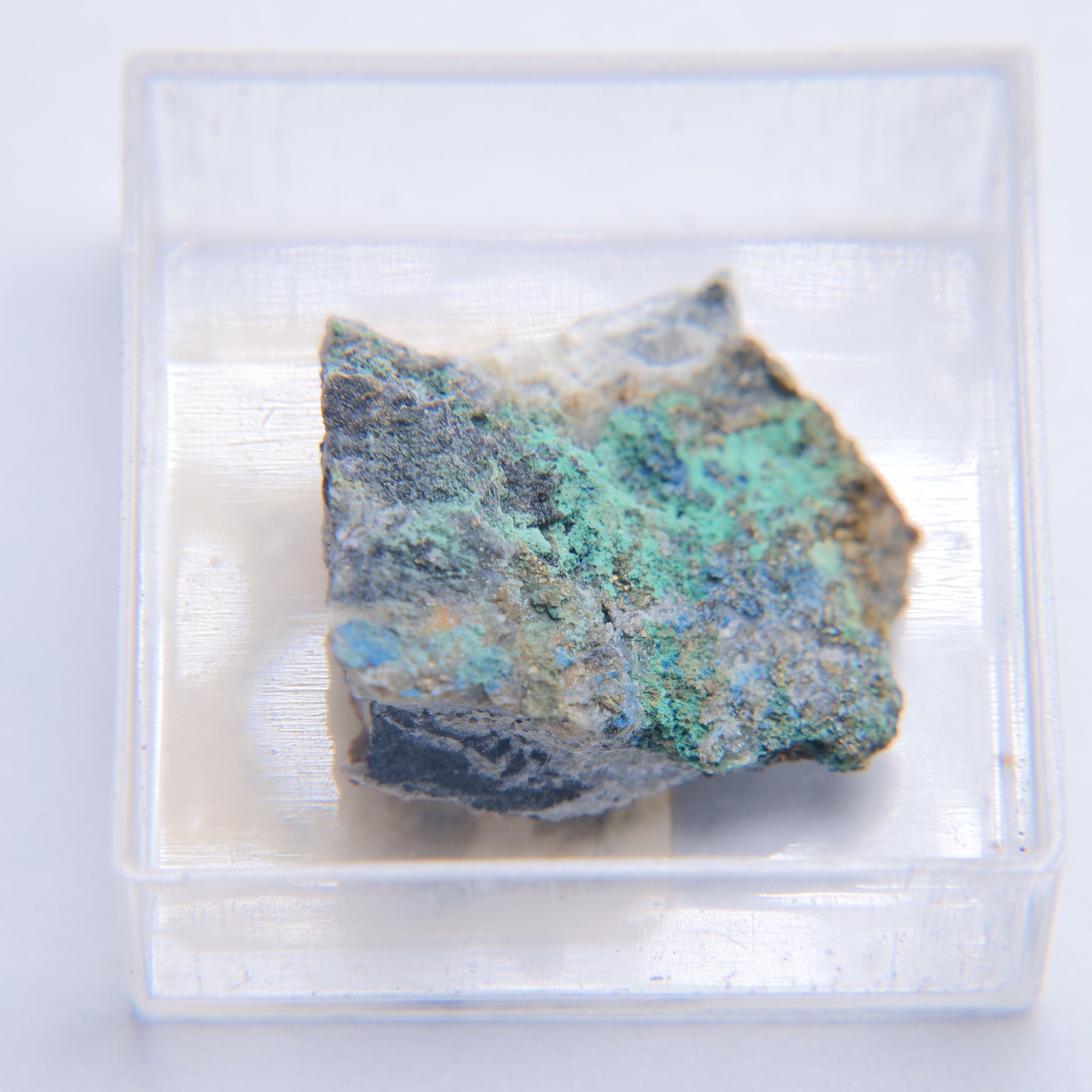 Azurite from Old Sandbed Mine, Caldbeck Fells, Cumbria - 3.6g