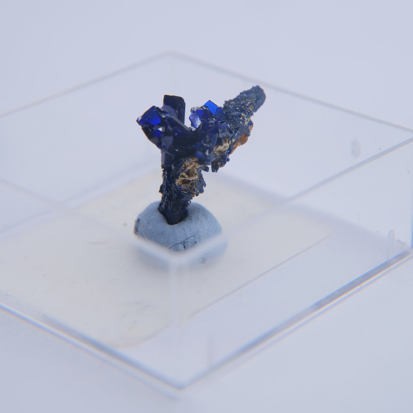 Azurite from Touissit, Morocco