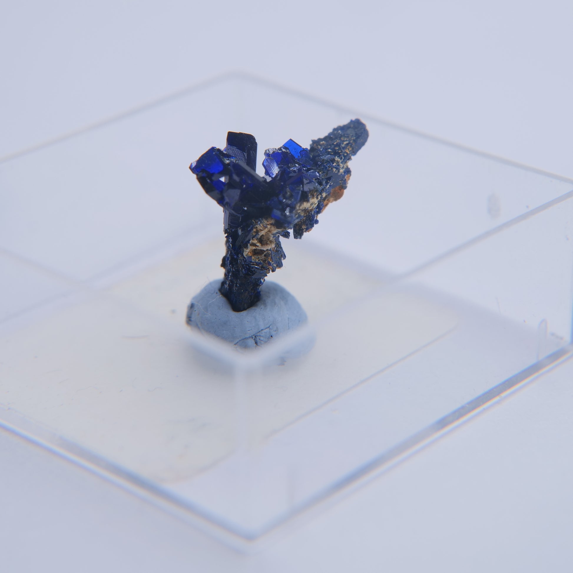 Azurite from Touissit, Morocco
