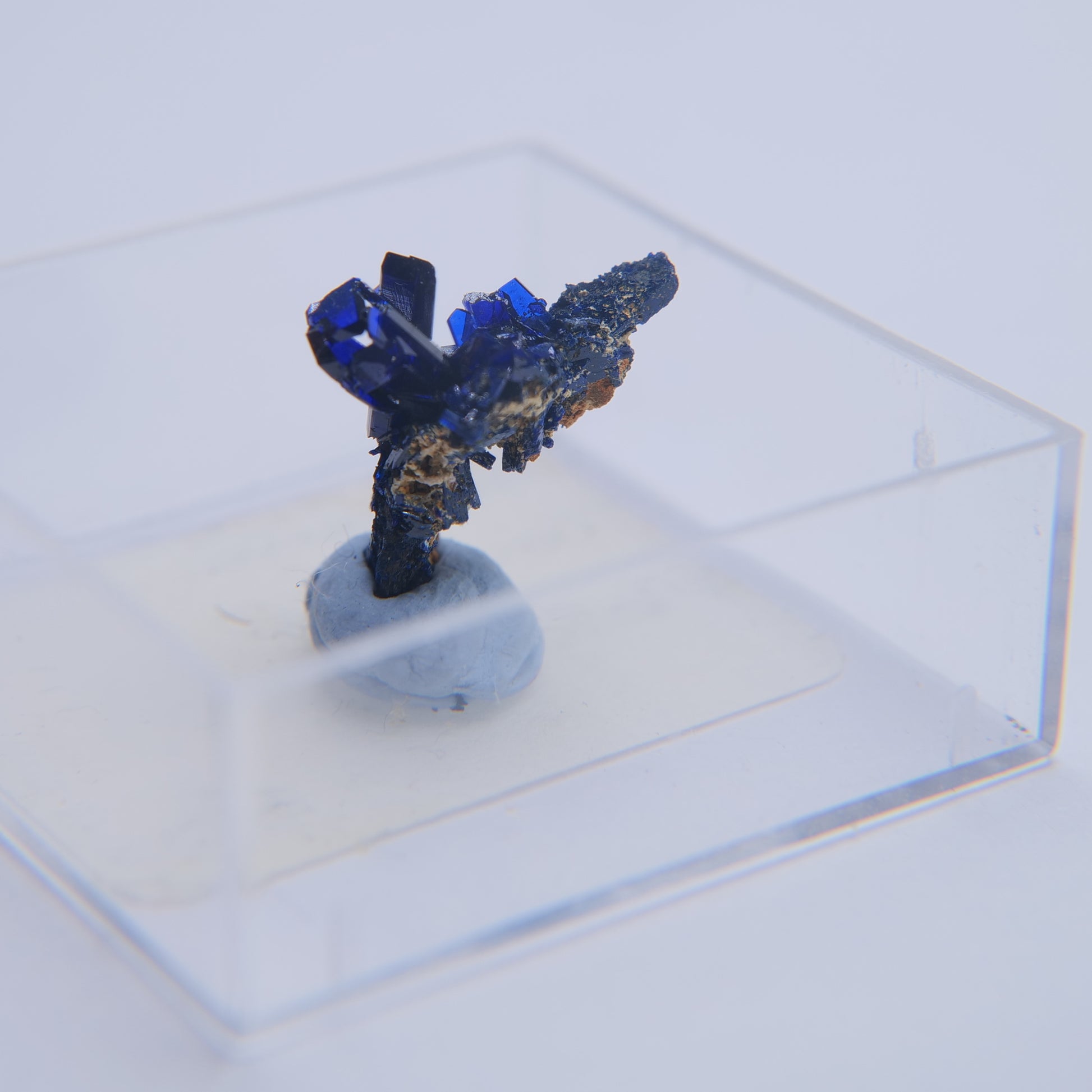 Azurite from Touissit, Morocco