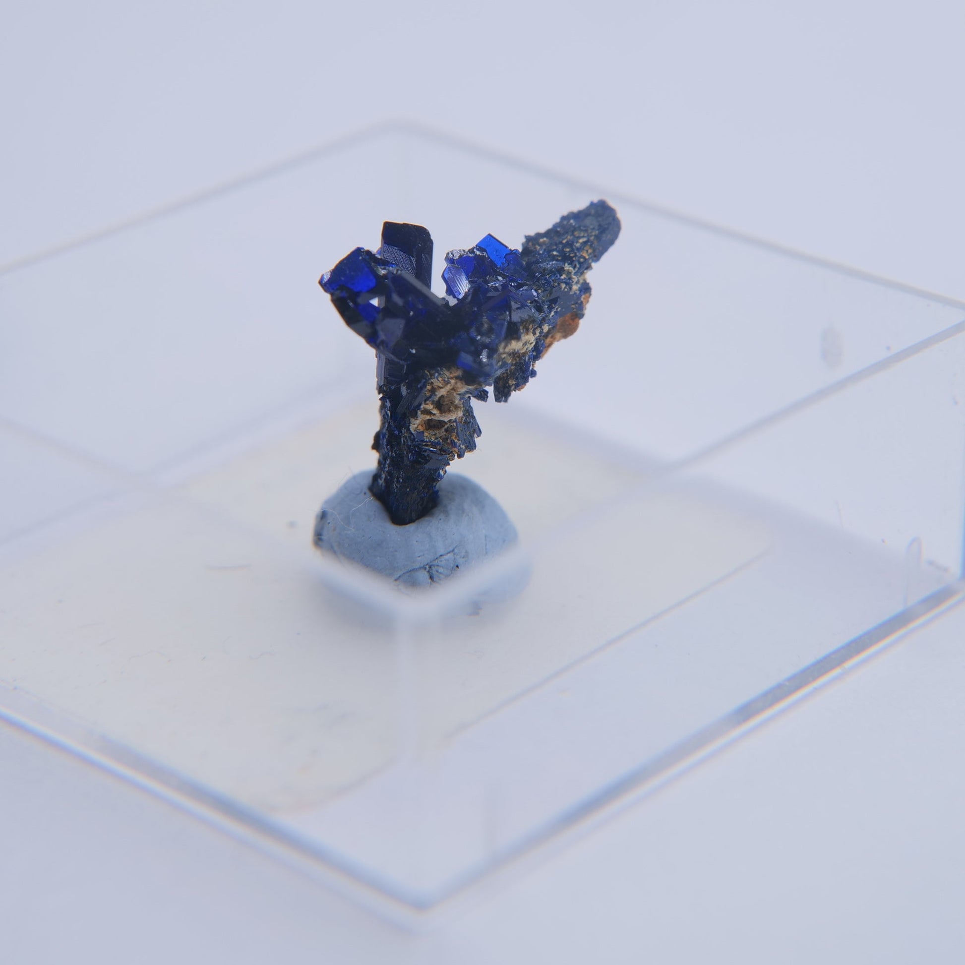 Azurite from Touissit, Morocco — minerals, image 4 of 7.