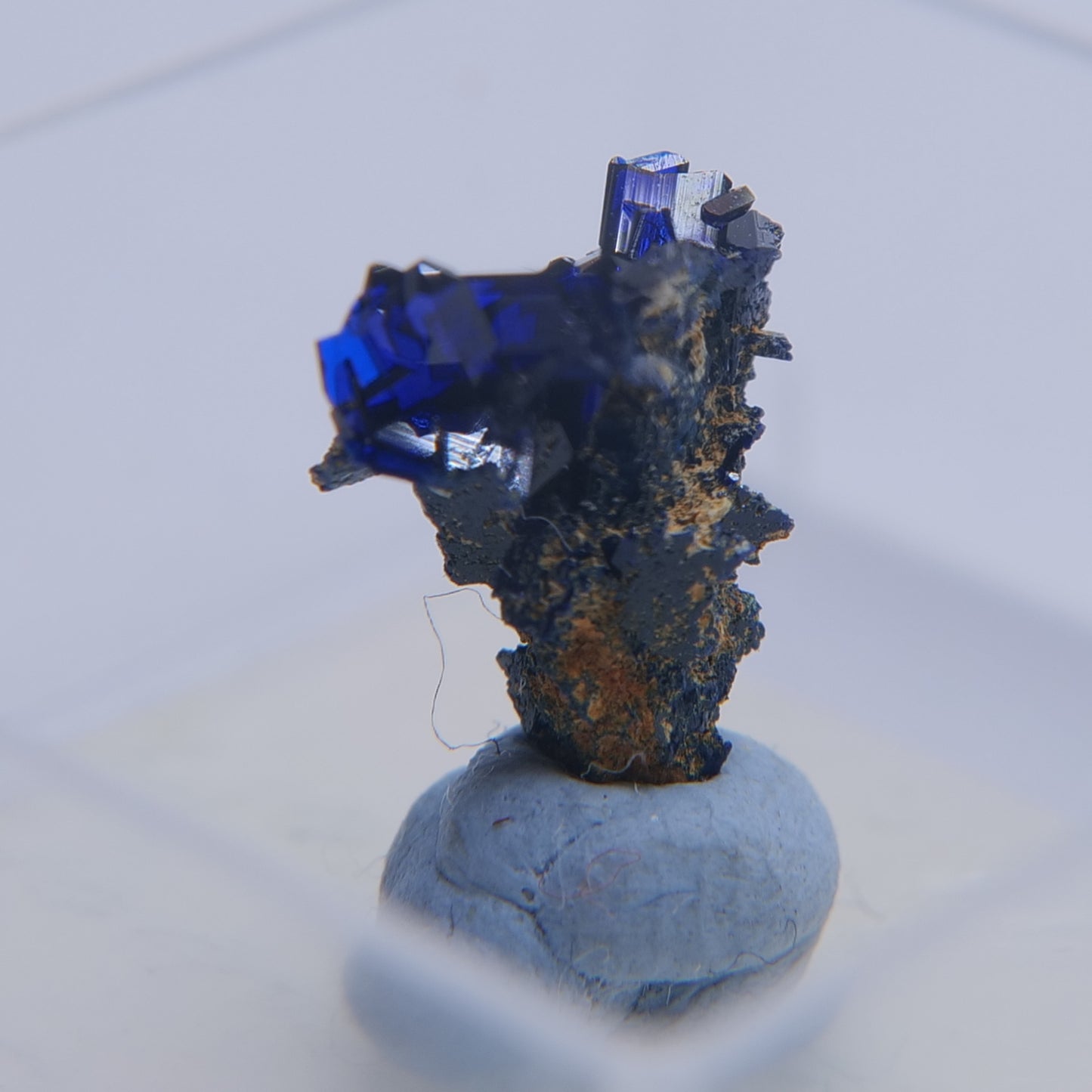 Azurite from Touissit, Touissit-Bou Beker mining district, Morocco - Thumbnail