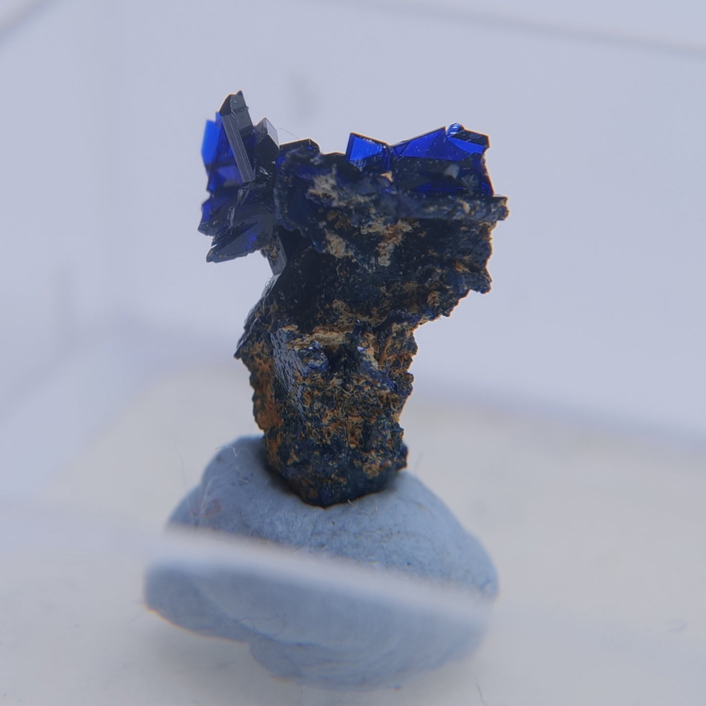 Azurite from Touissit, Touissit-Bou Beker mining district, Morocco - Thumbnail