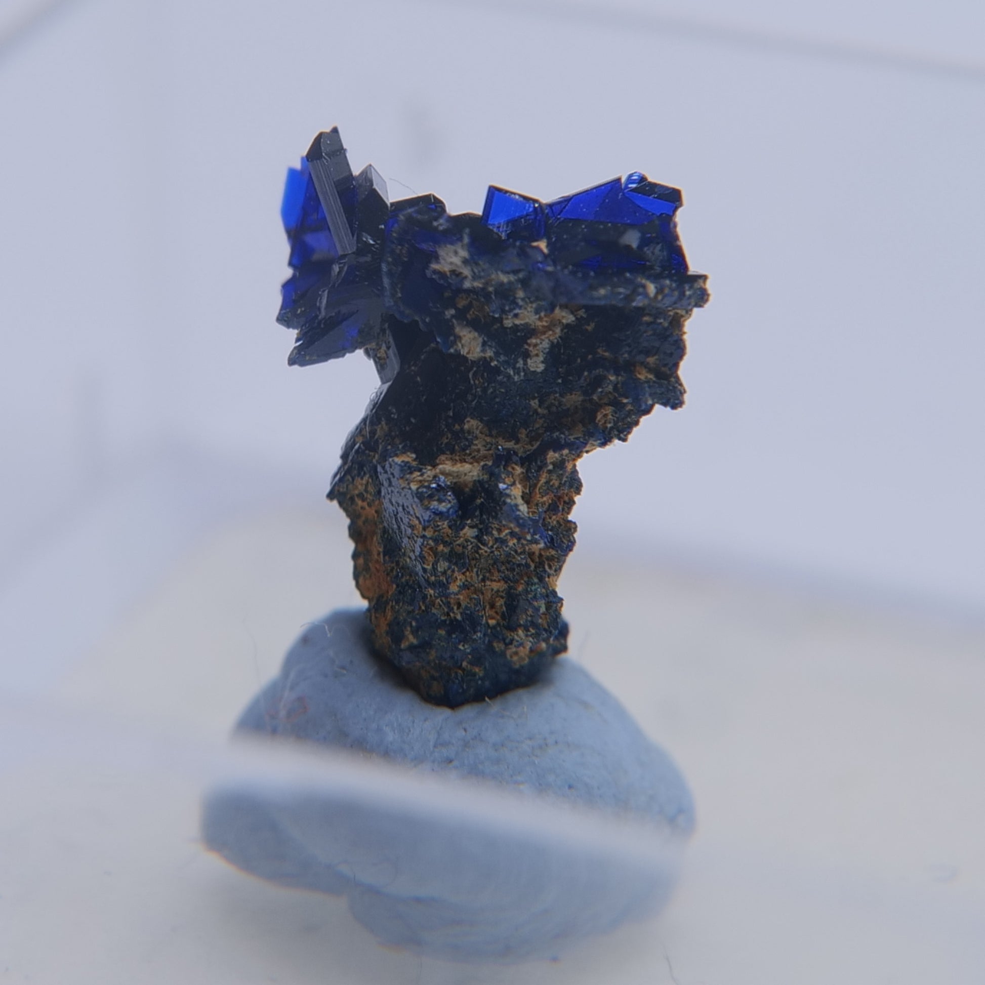 Azurite from Touissit, Touissit-Bou Beker mining district, Morocco - Thumbnail