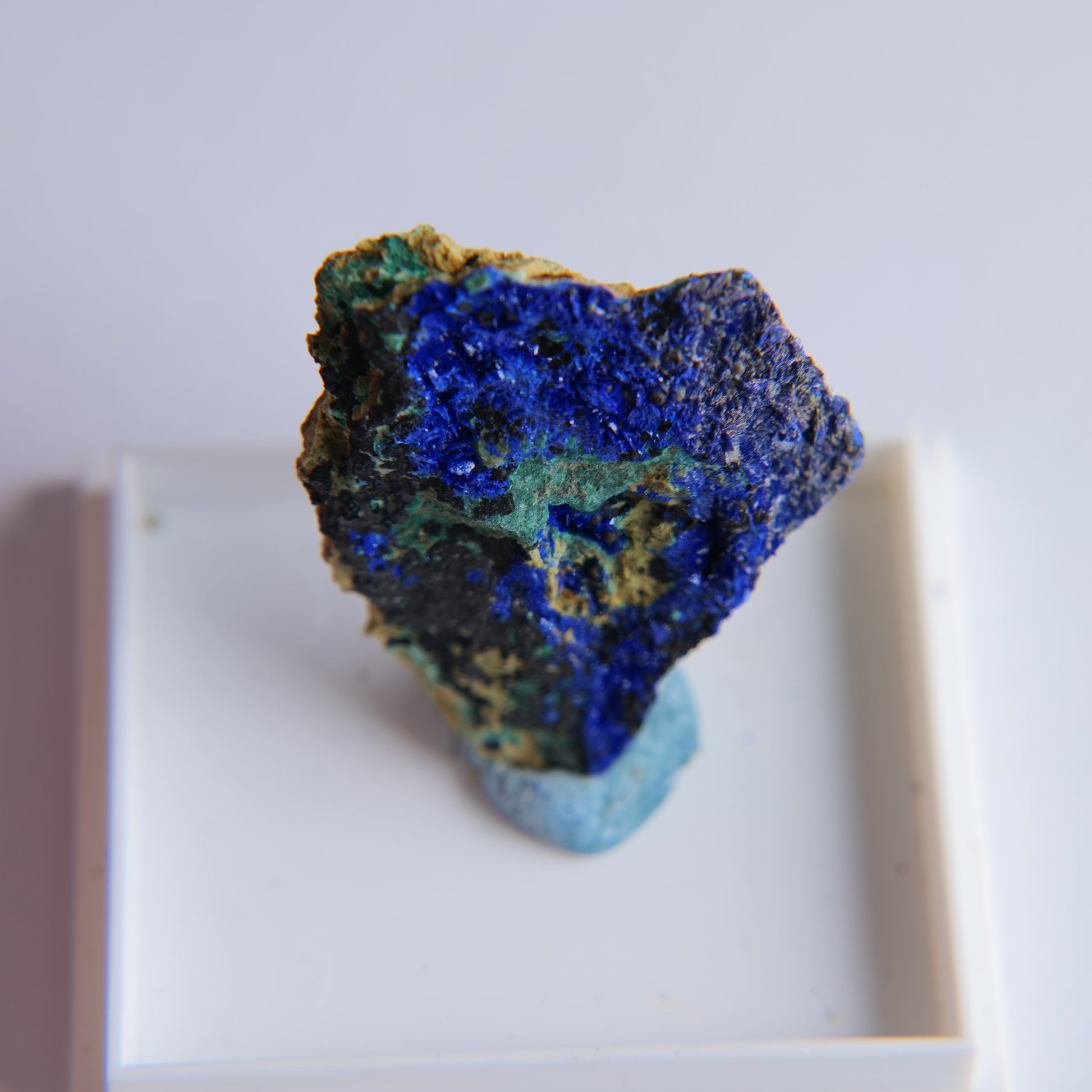Azurite & Malachite from Copper Queen Mine, Queen Hill, USA - 4.06g