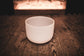 MEINL Sonic Energy White-Frosted Crystal Singing Bowl 10" - F4/Heart Chakra/432 Hz detail view 3 at Luna Panther