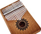 Meinl Sonic Energy Sound Hole Kalimba - 17 notes, mahogany detail view 3 at Luna Panther