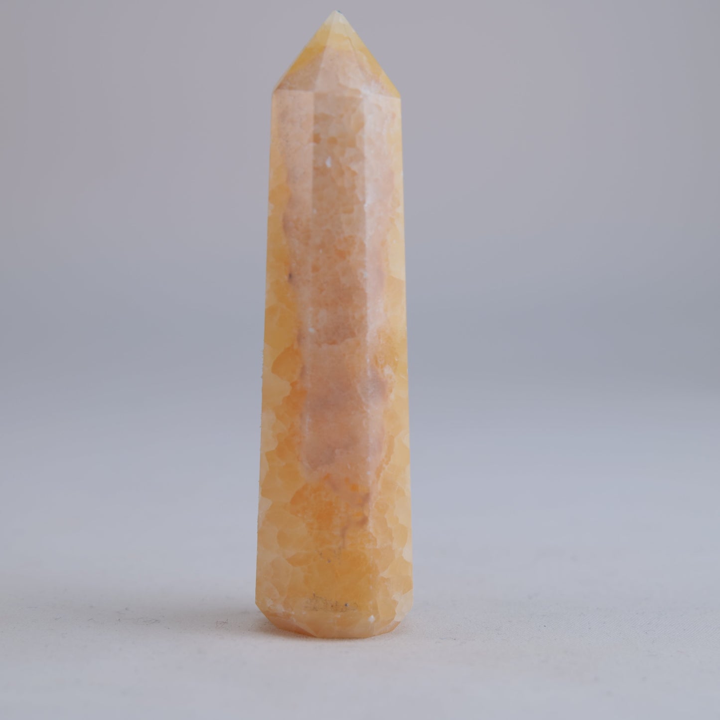 Yellow Banded Mexican Calcite 85g natural crystal tower additional-3