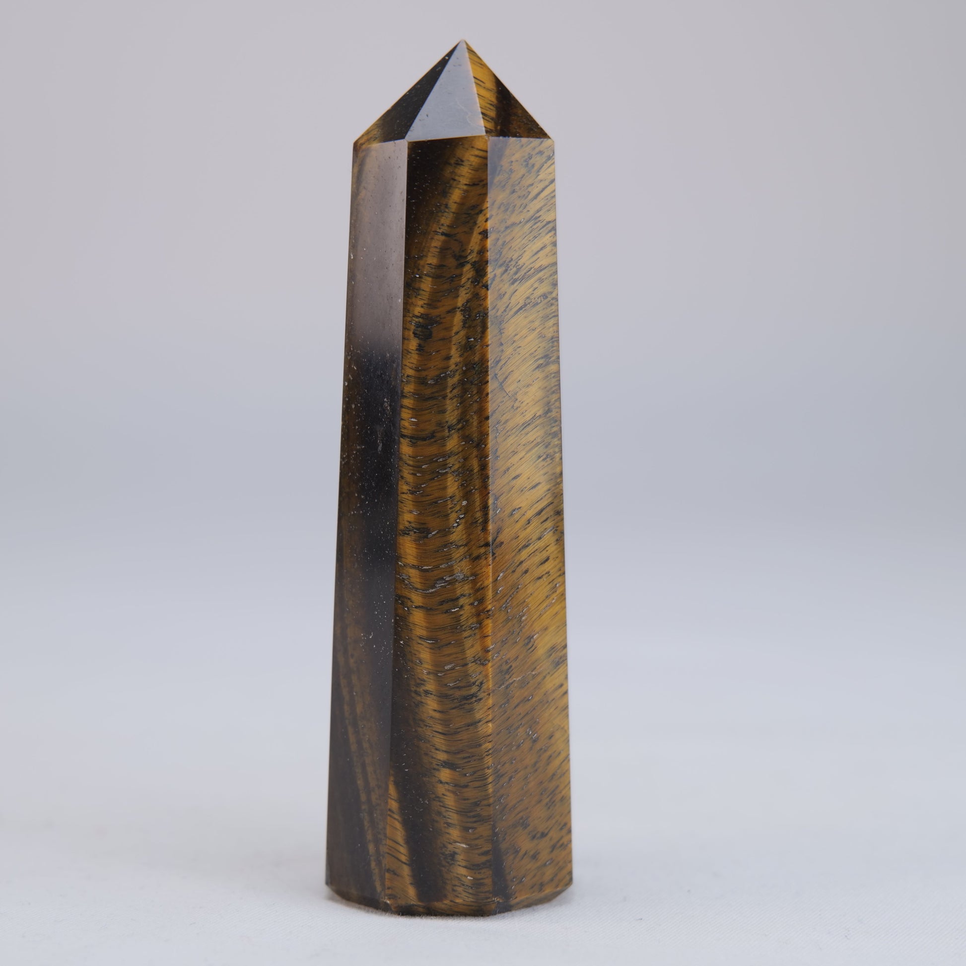 Tigers Eye Obelisk 104g natural crystal tower additional-5