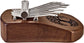 Meinl Sonic Energy Solid "Tree of Life" Mini Kalimba - 8 notes, black walnut detail view 7 at Luna Panther