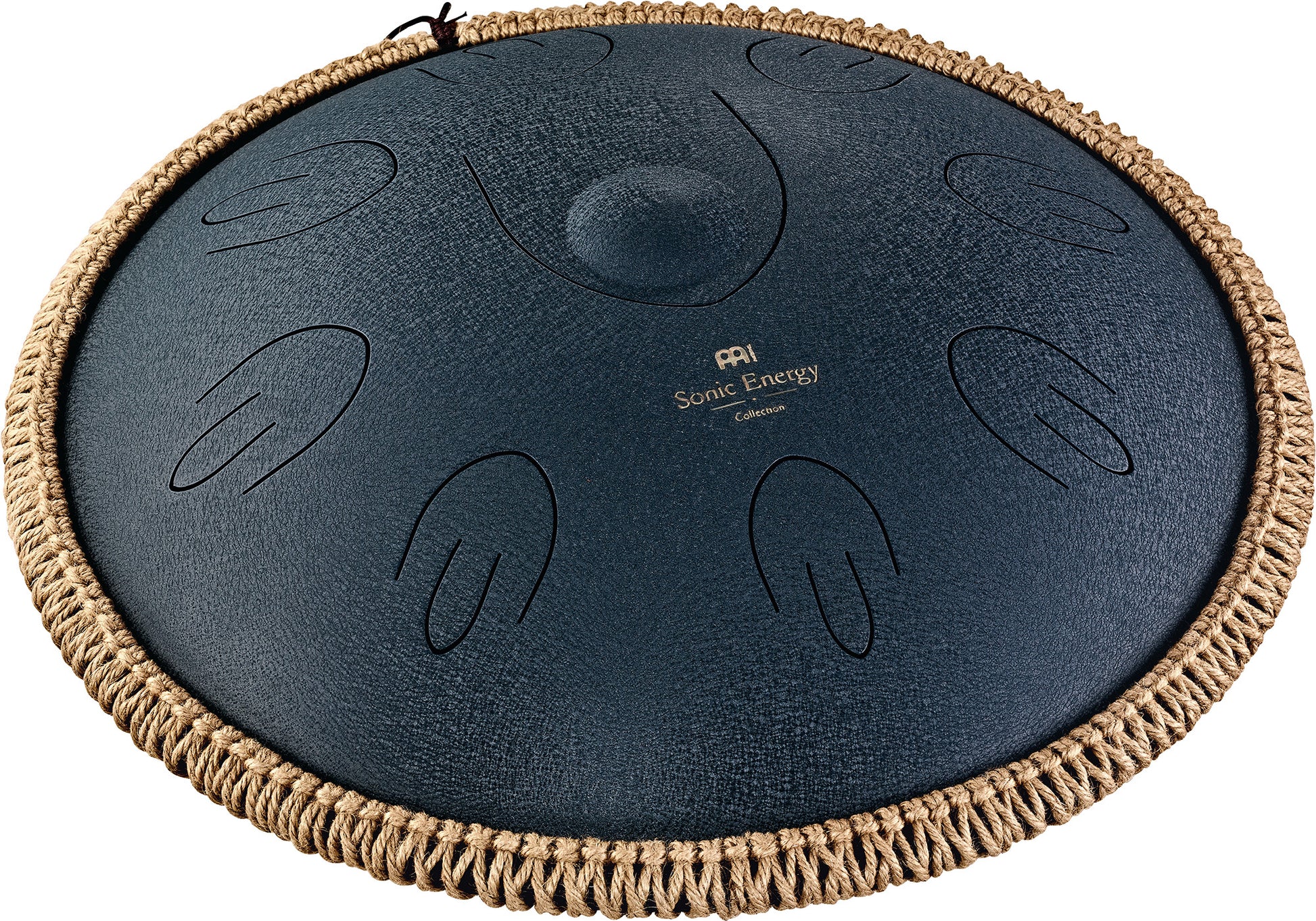 MEINL Sonic Energy Octave Steel Tongue Drum 16" - D Amara/9 Notes/440 Hz - Navy Blue detail view 12 at Luna Panther