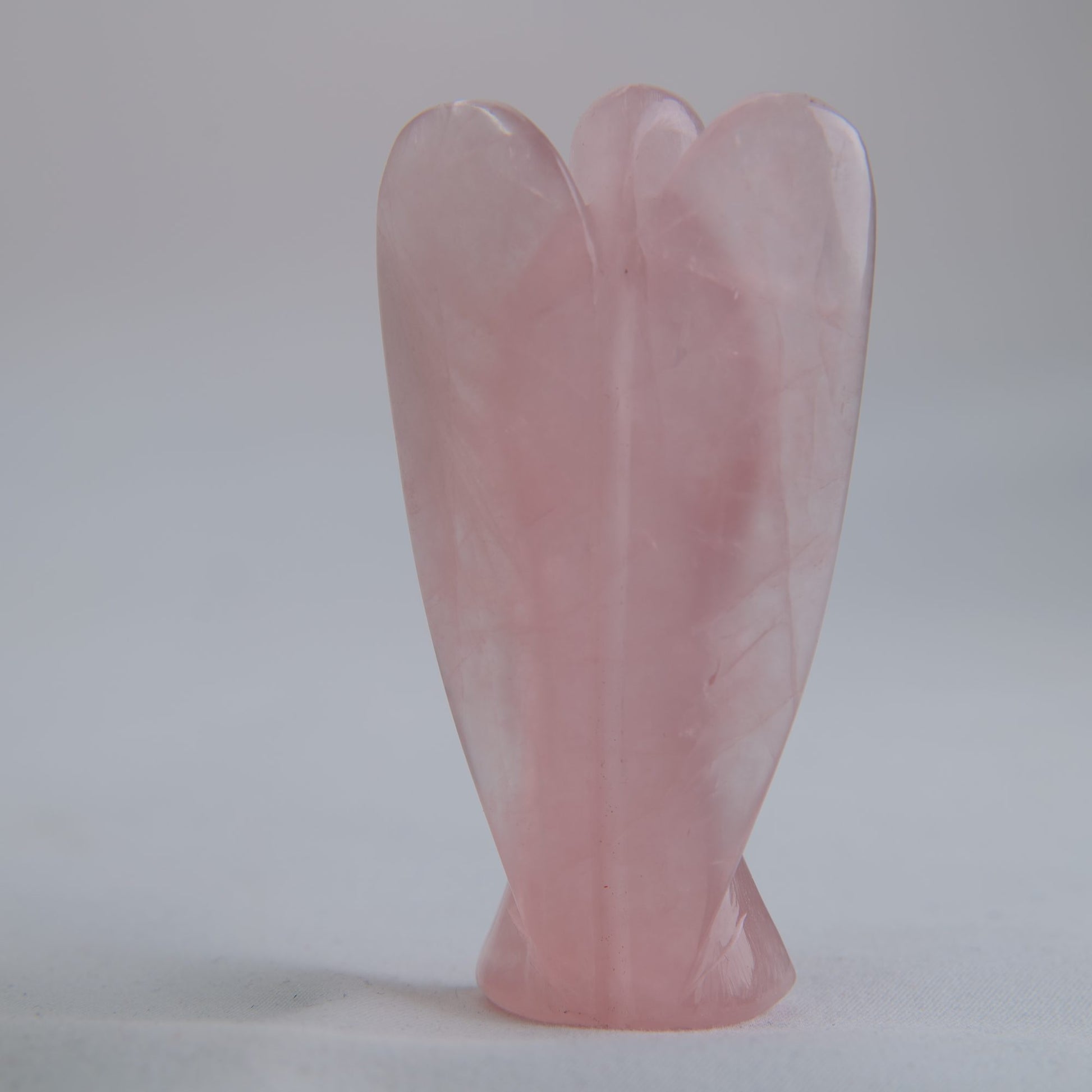 Rose Quartz Angel 66g back