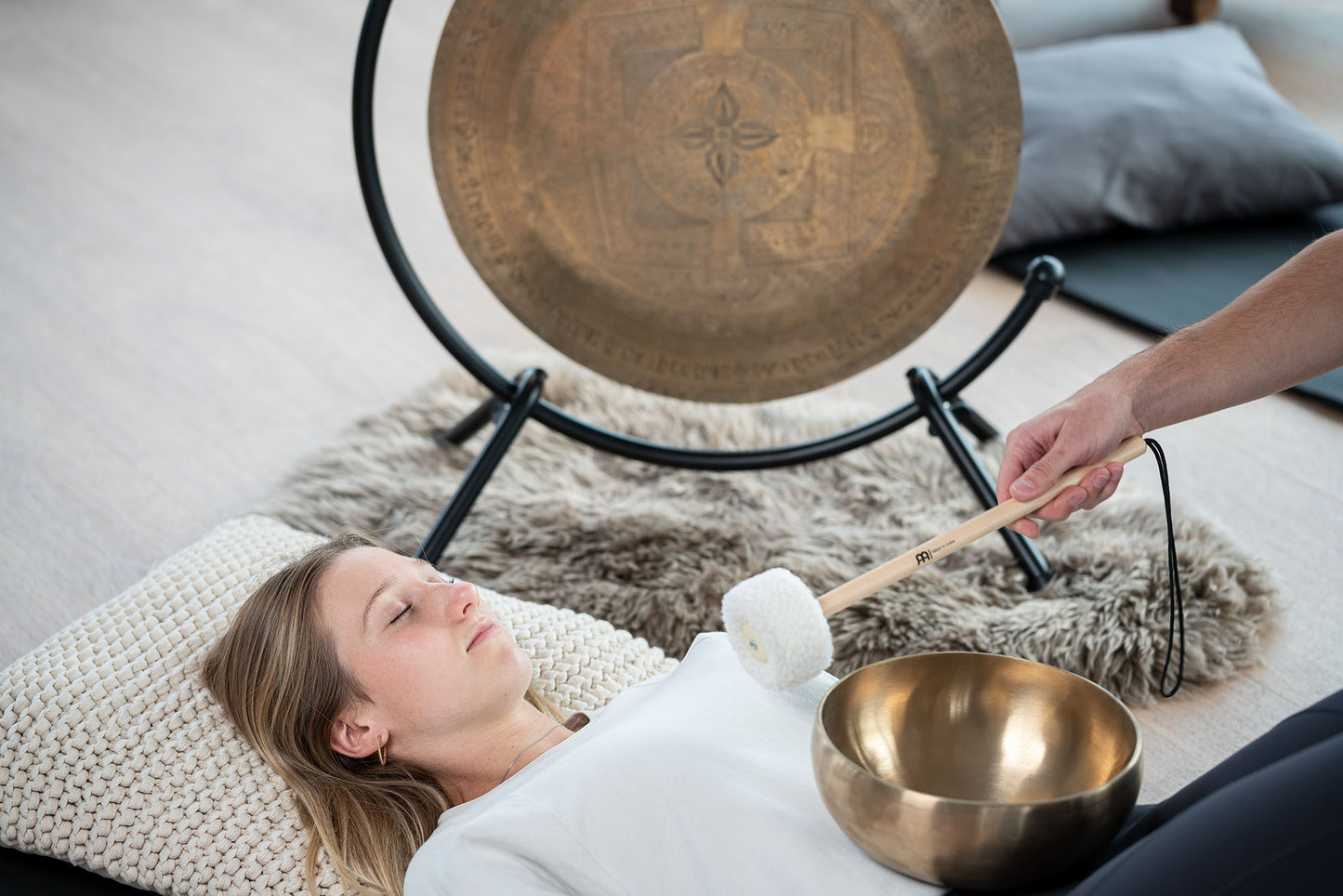 MEINL Sonic Energy Gong & Singing Bowl Mallet - Medium detail view 3 at Luna Panther