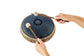 MEINL Sonic Energy Medium Octave Steel Tongue Drum 10" - C Minor/8 Notes/432 Hz - Navy Blue detail view 14 at Luna Panther
