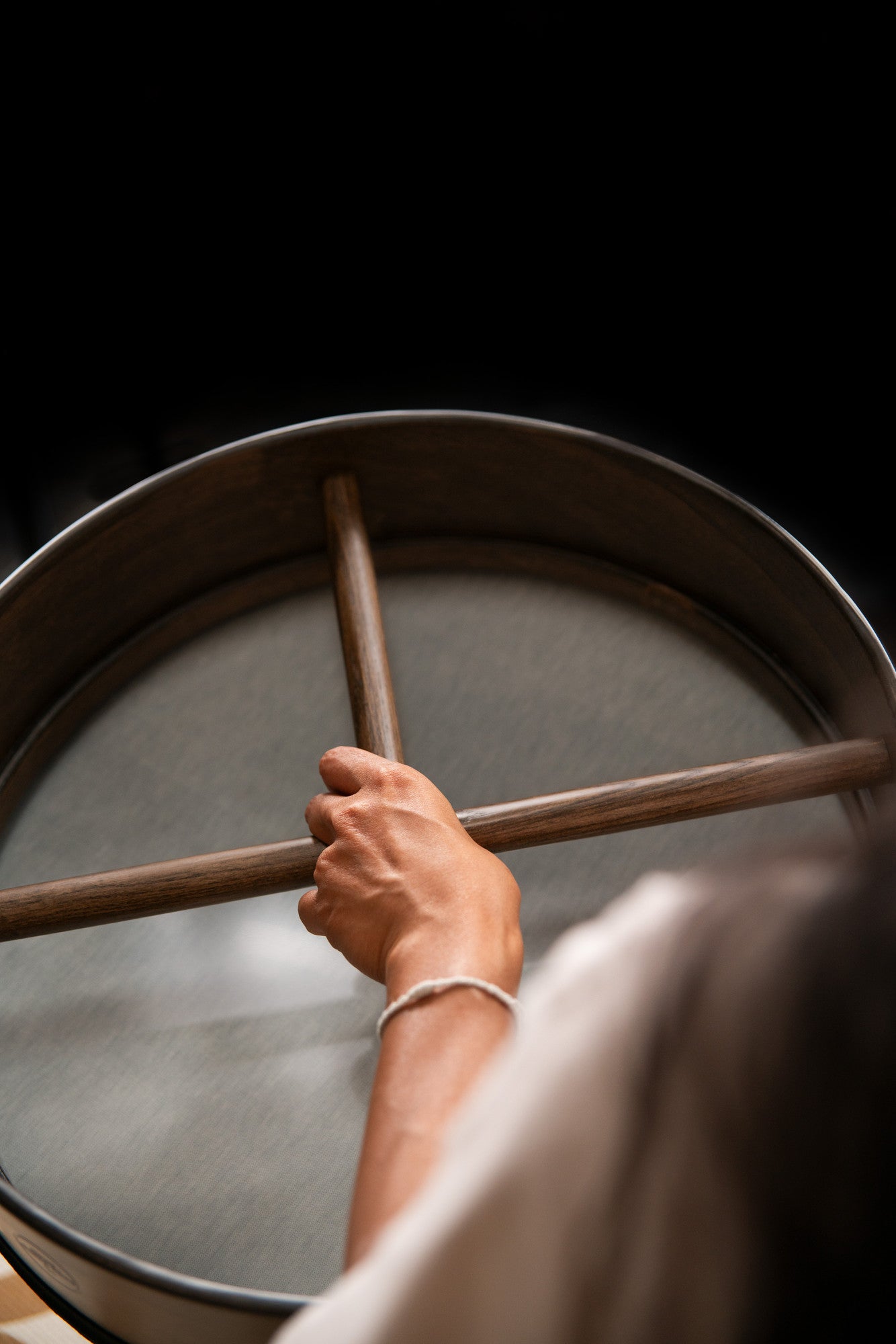 MEINL Sonic Energy Bodhran Drum 16" - Napa Head detail view 4 at Luna Panther