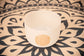 MEINL Sonic Energy Crystal Singing Bowl 10" - Flower of Life/128Hz detail view 5 at Luna Panther
