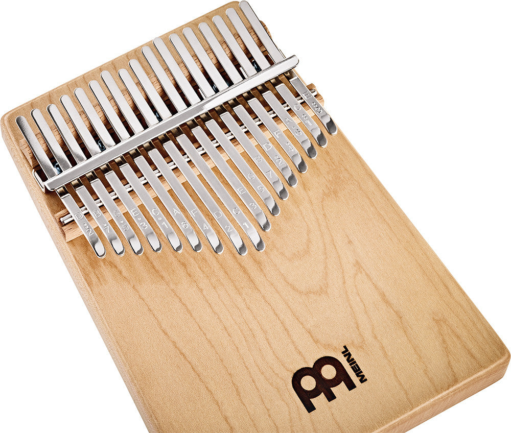 Meinl Sonic Energy Solid Kalimba - 17 notes, maple detail view 3 at Luna Panther