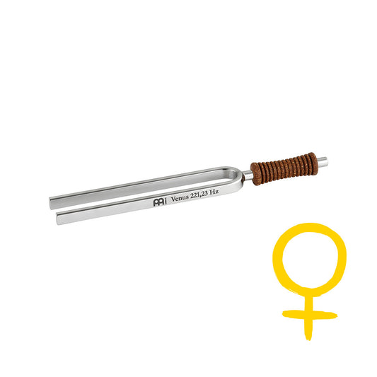 MEINL Sonic Energy Tuning Fork - Venus - 221.23 Hz/A3 at Luna Panther