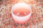 MEINL Sonic Energy Color-Frosted Crystal Singing Bowl 14" - C4/Root Chakra/440 Hz - Red detail view 2 at Luna Panther