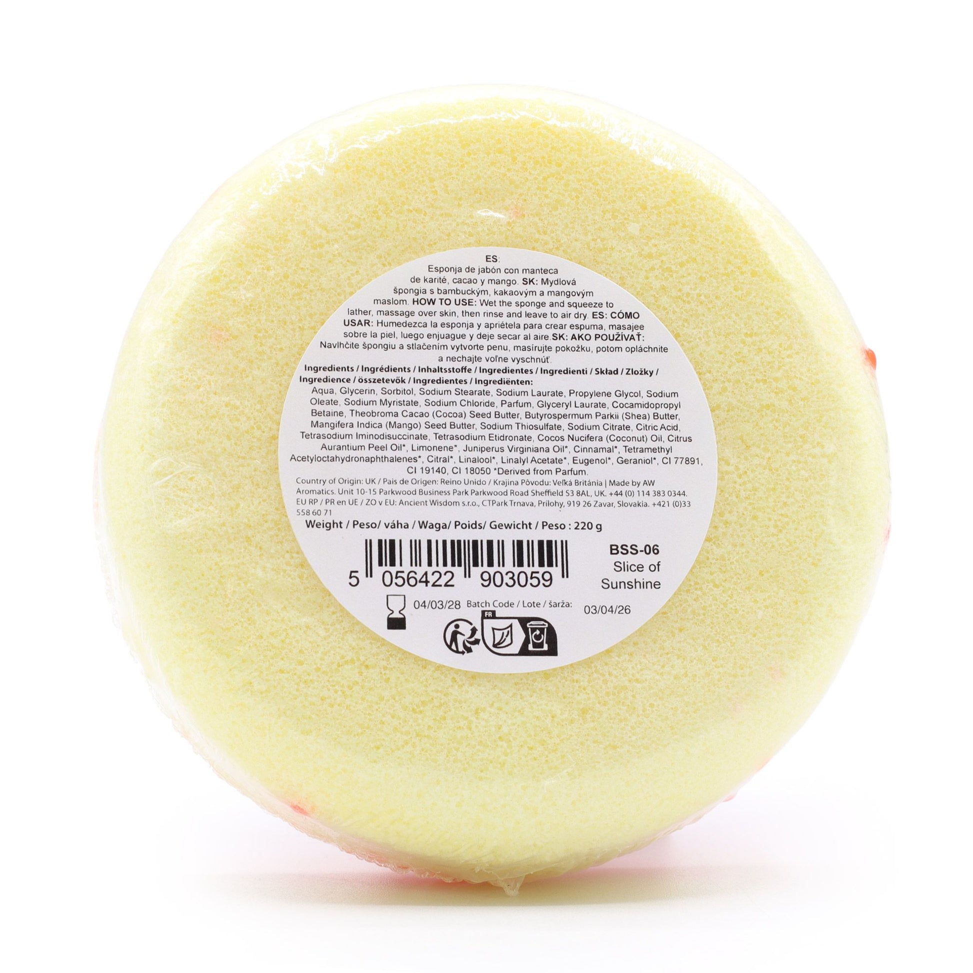 Butter Bubble Soap – Slice of Sunshine – image 2