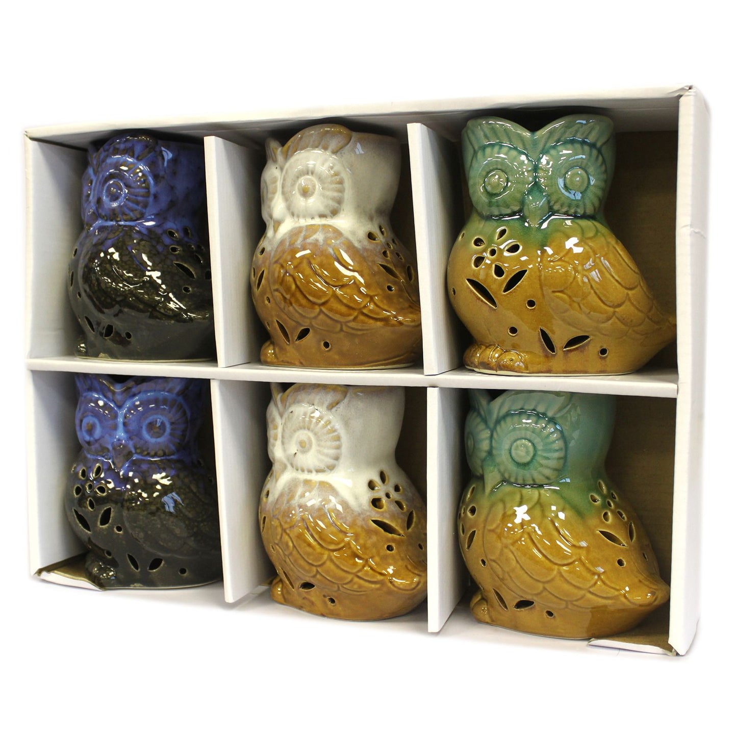 Classic Rustic Oil Burner – Owl Side-on (assorted) – image 4