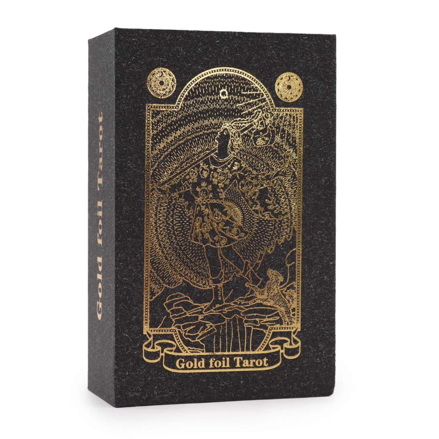 Gold Foil Tarot Set with Book - Gift Box detail view 3 at Luna Panther